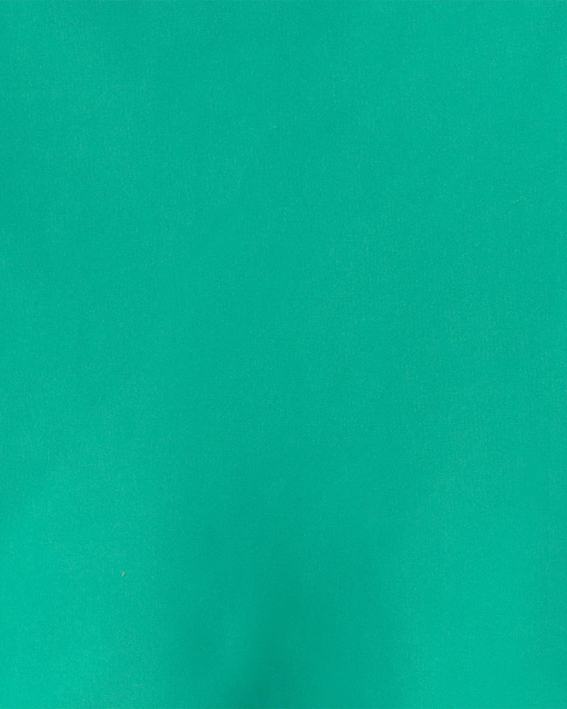 Girls 3-Piece Floral Rashguard Swimsuit Set - Green