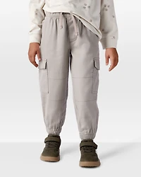 Toddler Boy Cotton Fashion Cargo Pants - Grey