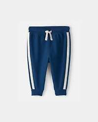 Baby Boy French Terry Pants - Blue