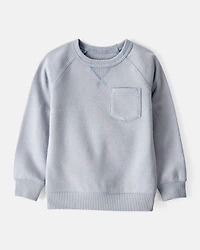 Toddler Boy DayDream Fleece Long-Sleeve Sweatshirt - Grey