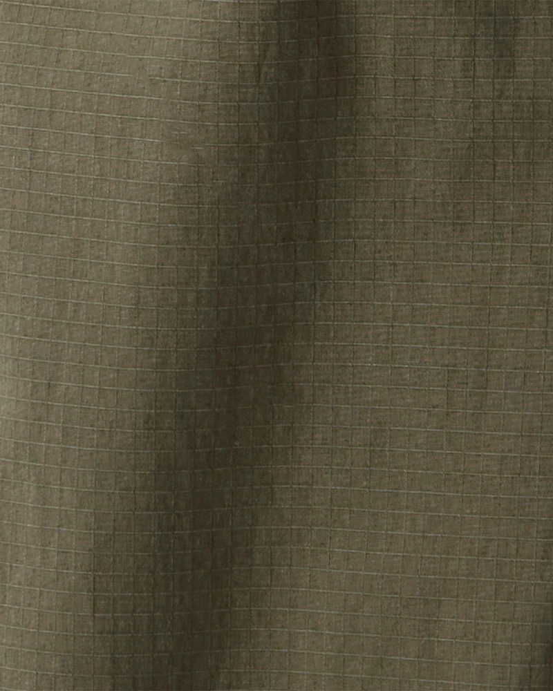 Boys Cotton Fashion Cargo Pants - Green