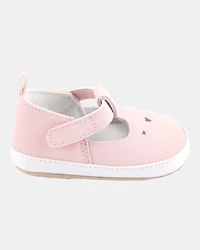 Baby Girl Heart Sneakers - Pink