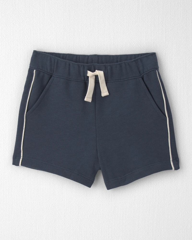 Toddler 2-Piece Organic Cotton French Terry Pullover & Short Set