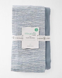 Baby 2-Pack Organic Cotton Muslin Swaddle Blankets