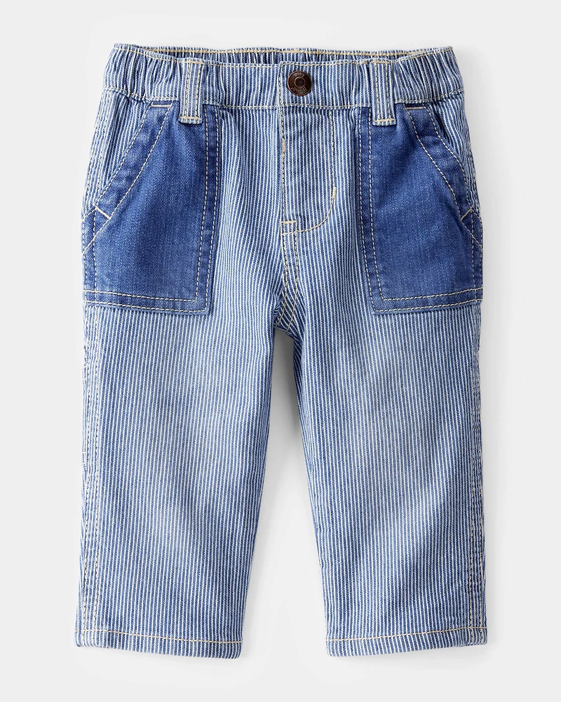 Baby Vintage Inspired Hickory Denim Jeans - Cornwall Wash
