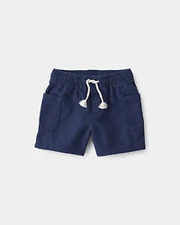 Baby Boy 2-Piece Polo Shirt & Short Set - Blue