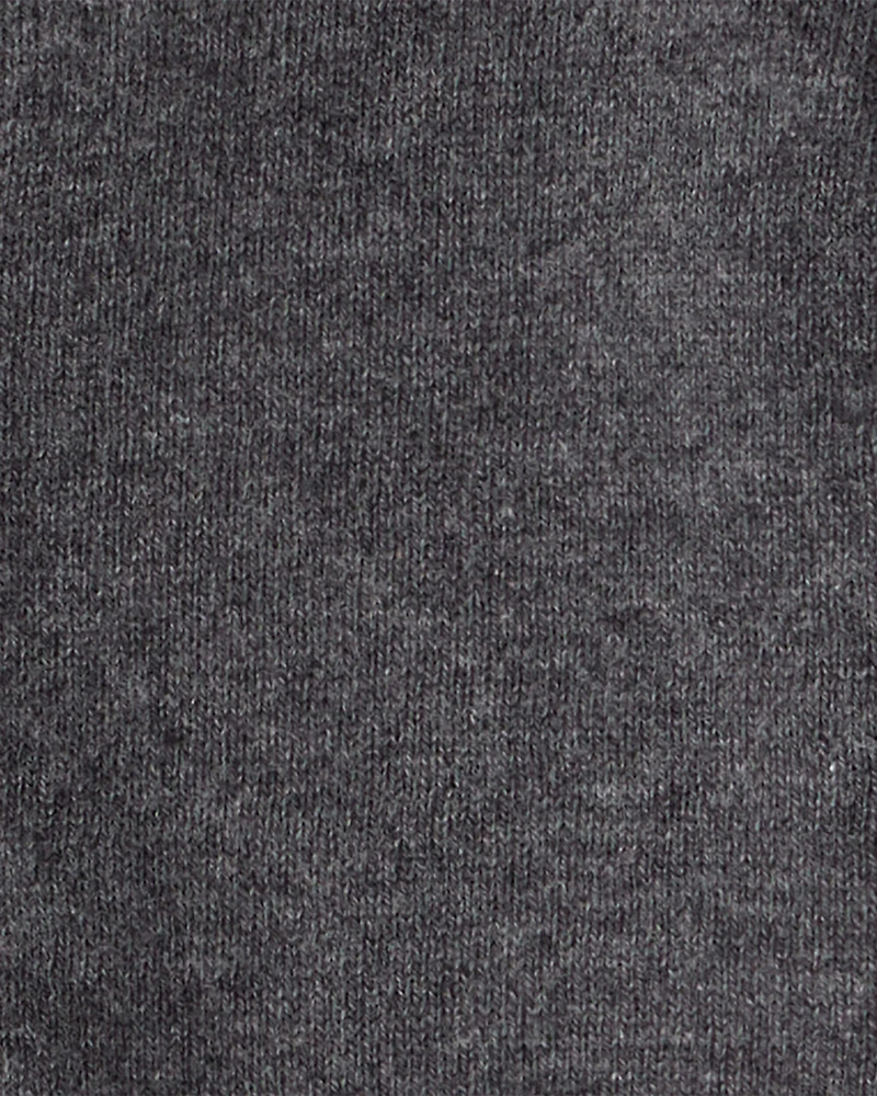 Baby Boy 2-Piece Cotton Long-Sleeve Cardigan & Pant Set - Grey