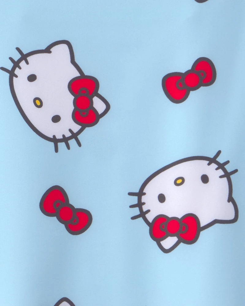 Girls 1-Piece Hello Kitty® Swimsuit - Blue