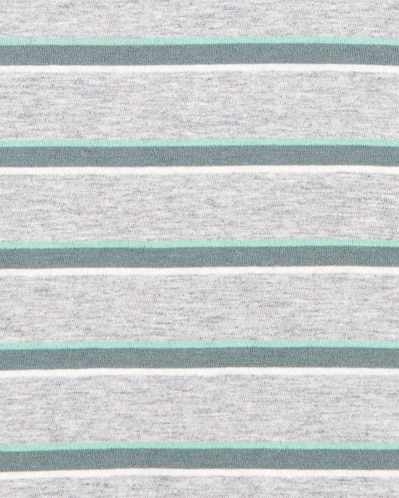 Kid 2-Piece Henley & Shorts Outfit Set