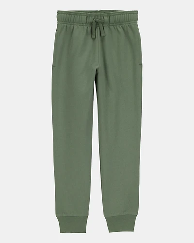 Boys Pull-On Drawstring Joggers - Green