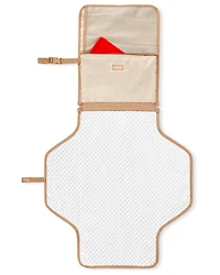 Pronto Signature Changing Station - Beige Swirl Dot