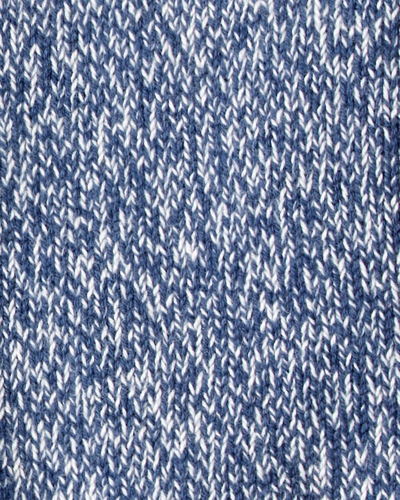 Baby Boy 2-Piece Cardigan Sweaterknit Outfit Set - Blue