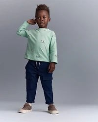 Toddler Boy Cargo Pant - Navy