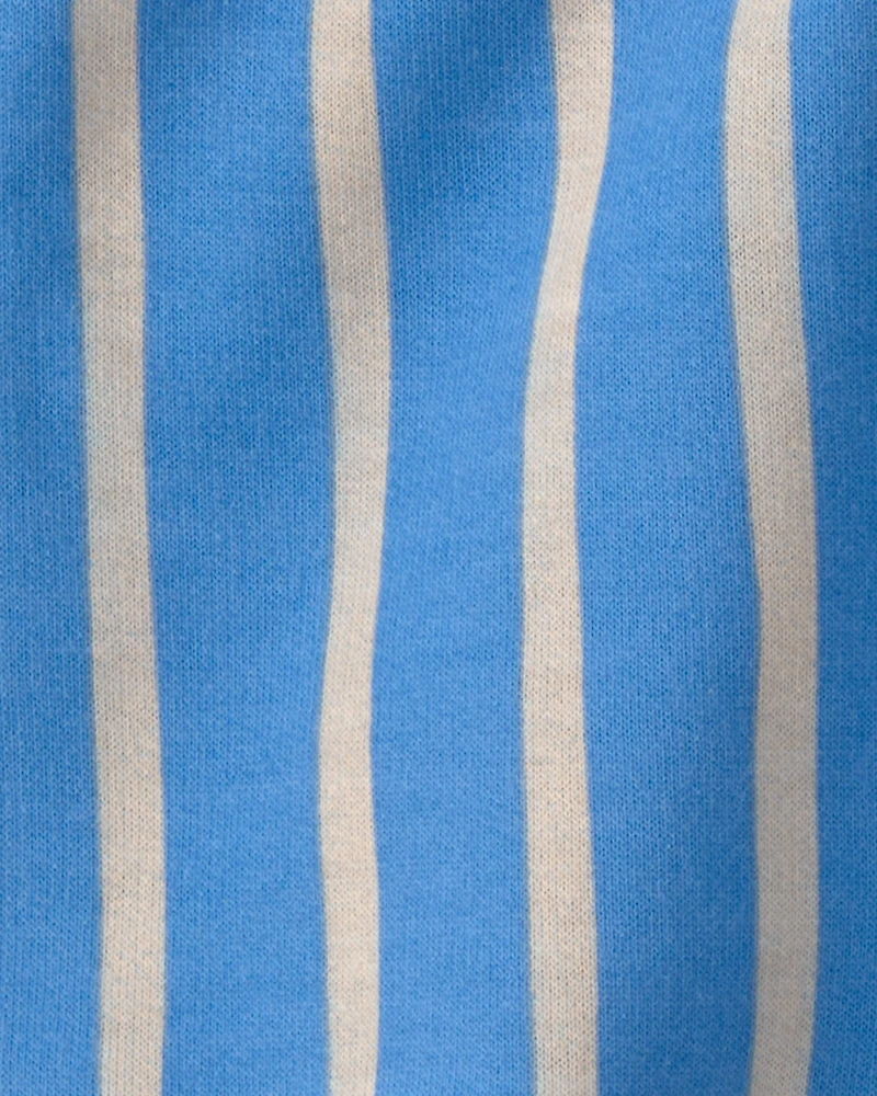 Baby Boy 2-Piece Seagull Top & Short Set - Brown/Blue