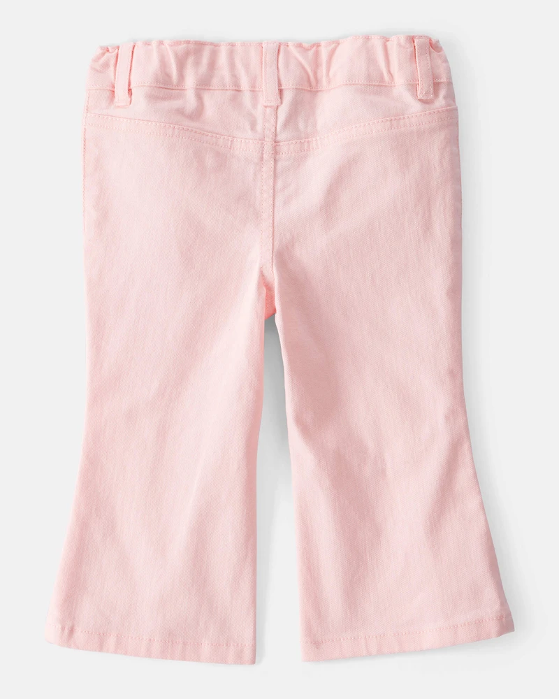 Baby Girl Cotton Flare Pants