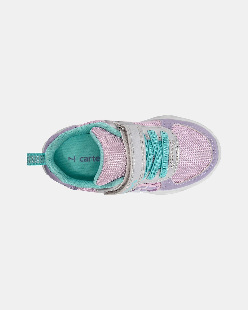 Toddler Girl Light-Up Unicorn Athletic Sneakers