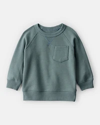 Baby Boy 2-Piece DayDream Fleece Long-Sleeve Sweatshirt & Joggers Set - Green