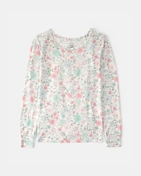 Girls Butterfly Garden PurelySoft 2-Piece Pajama Set