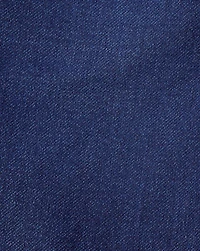 Girls Dark Wash Denim Barrel Jeans - Blue