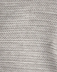 Baby Bear Sweater Knit Hooded Jacket - Grey