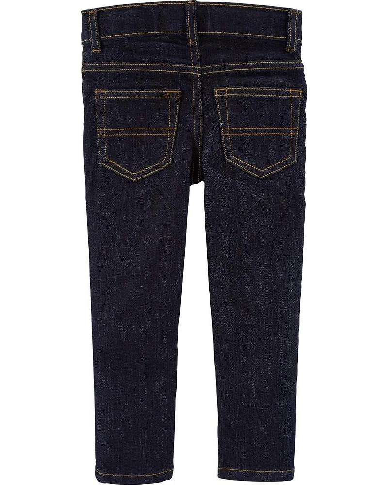 Baby Dark Wash Skinny-Leg Jeans