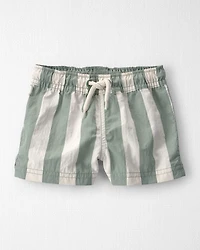 Baby Boy Recycled Swim Trunks in Stripes
