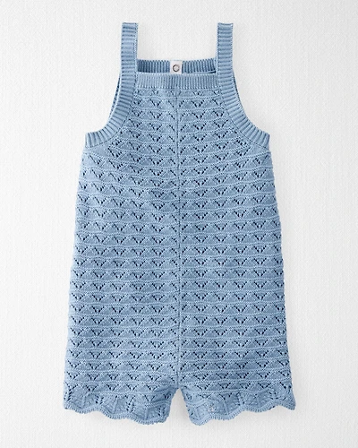 Toddler Organic Cotton Pointelle Romper