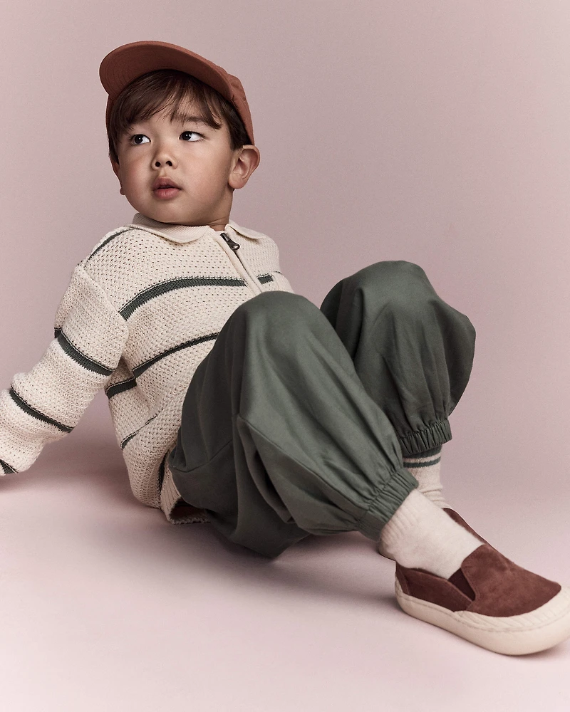 Toddler Relaxed Joggers - Olive