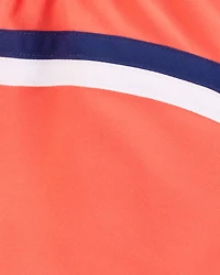 Toddler Boy Striped Swim Trunks