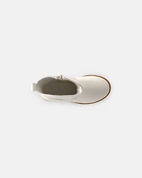 Toddler Girl Cowboy Boots - White