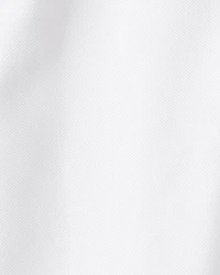 Kid 2-Pack Pique Uniform Polo Shirts - White