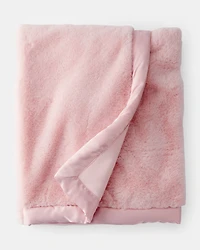 Baby Girl Plush Blanket - Pink