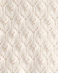 Girls Organic Cotton Pointelle Sweater Cardigan