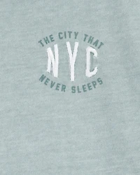 Boys NYC Graphic Tee - Green
