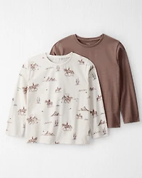 Boys 2-Pack Organic Cotton Tees