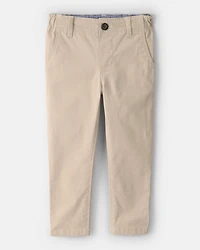 Toddler Boy Slim Tapered Chino Pants - Khaki