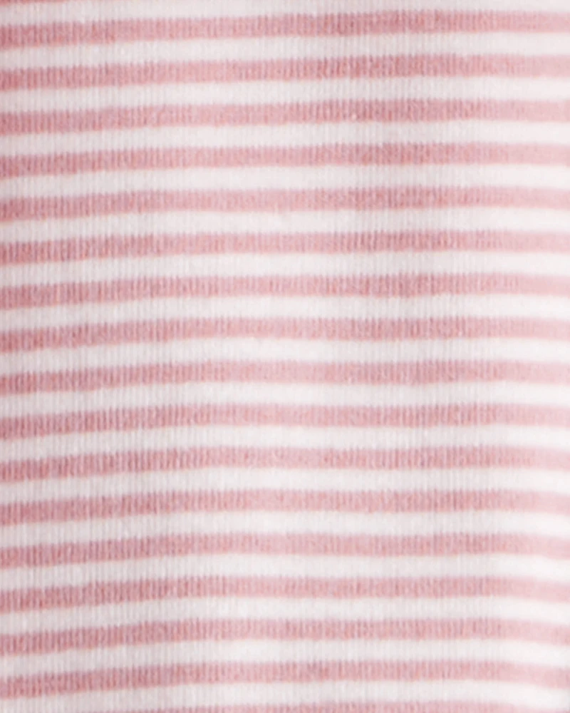 Baby Girl 3-Piece Bear Sherpa Long-Sleeve Bodysuit & Pant Set - Pink