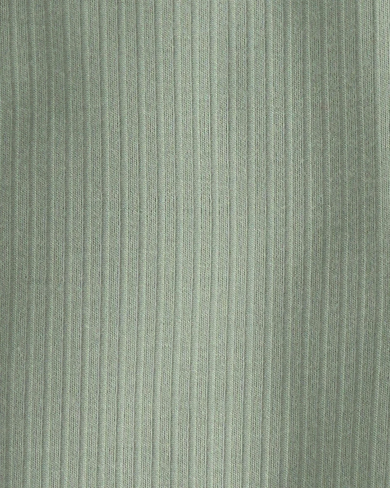 Baby PurelySoft 2-Way Zip 1-Piece Pajama - Green