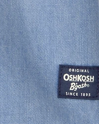 Baby Boy Denim Button-Down Shirt - Blue