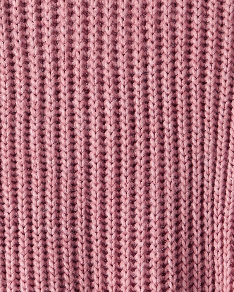 Toddler Girl 2-Piece Sleeveless Sweater Top & Floral Print Cotton Skirt Set - Multi