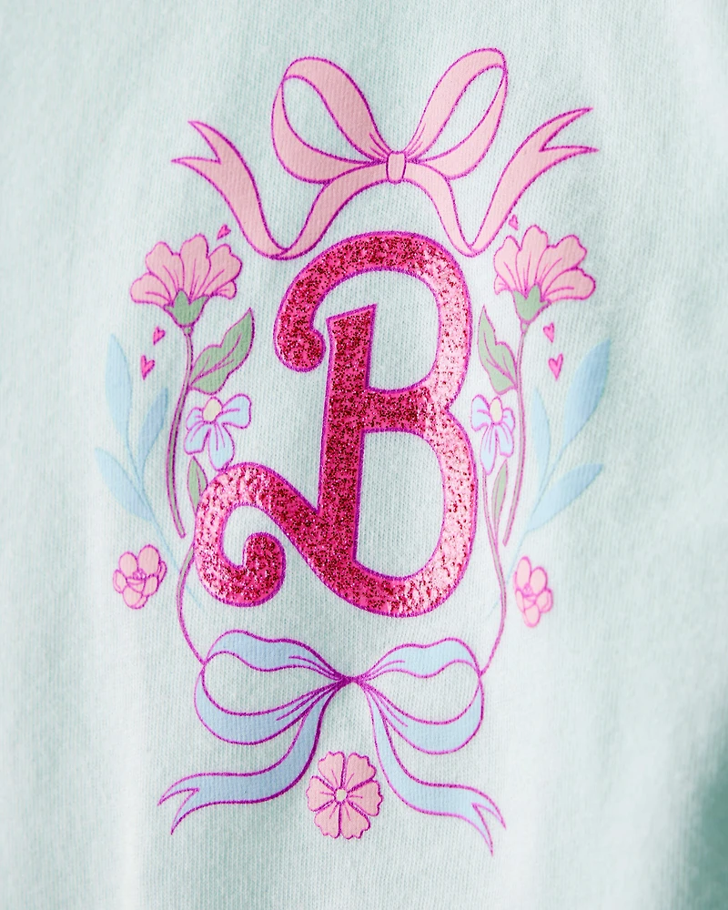 Girls 3-Pack Barbie Long-Sleeve Graphic Tees