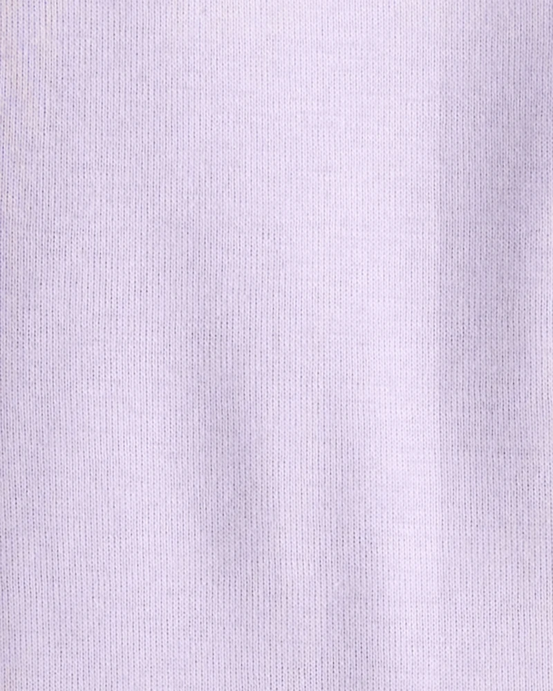 Baby Girl 5-Pack Swan Multipack Bodysuits - Purple/Blue