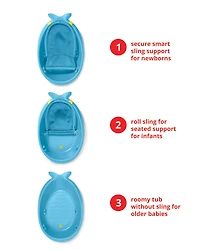 MOBY® Smart Sling™ 3-Stage Tub - Blue