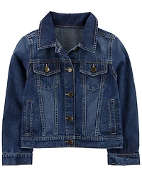 Kid Denim Jacket - Dark Wash