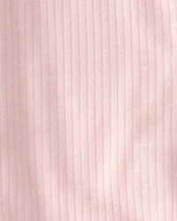 Baby Girl 2-Way Zip PurelySoft Sleep & Play Pajama - Light Pink
