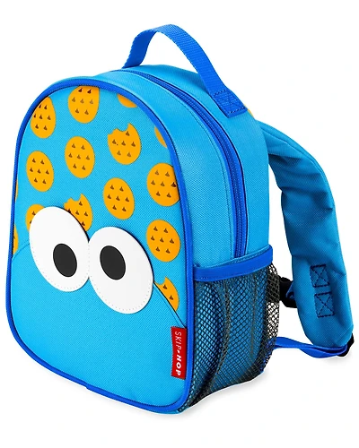 Sesame Street Mini Backpack With Safety Harness - Cookie Monster