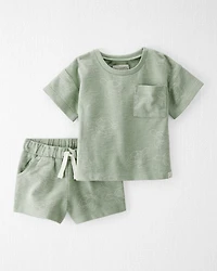 Baby 2-Piece Turtles Set Made with Organic Cotton