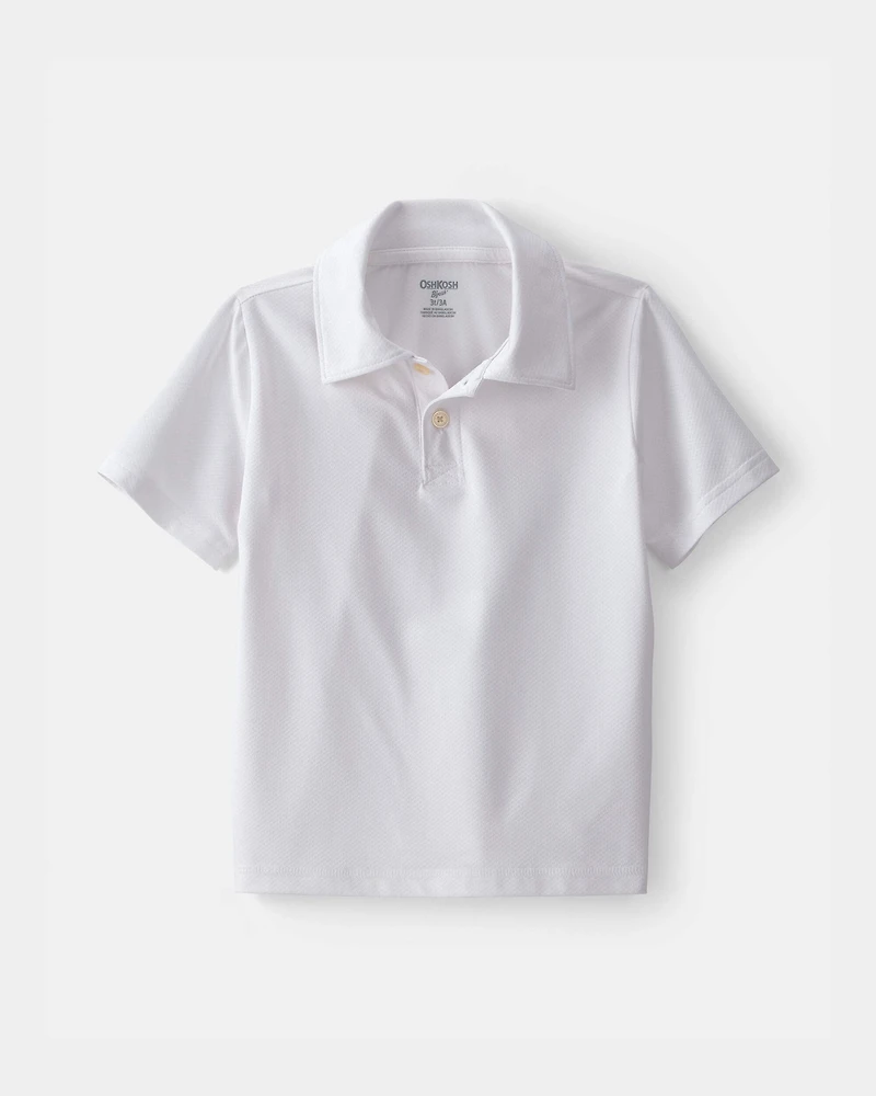 Toddler Boy -Pack Uniform Active Polo Shirts