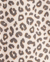 Toddler Girl Cotton Leopard Stretch Leggings - Brown