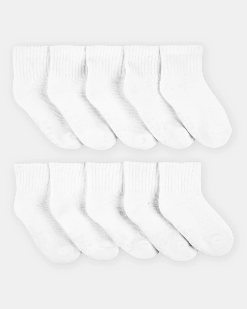 Toddler 10-Pack Ankle Socks